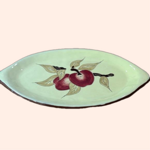 Vintage Y2K Russ Berrie UK Fall Apple Orchard Serving Platter